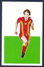 PRESCOTT-PICKUP 1979 FAMOUS FOOTBALLERS #18-LEEDS UNITED & WALES-ALAN CURTIS