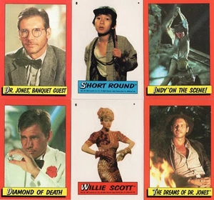 1984 Topps Indiana Jones & Temple Of Doom Trading Cards & Sticker - You Pick! - Bild 1 von 39