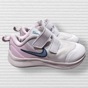 Nike STAR RUNNER 3 TD 'WHITE PINK MINERAL TEAL’ Toddler 7 - Picture 1 of 11