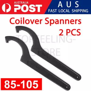 X2 Adjustment Wrench Damper Shock Spring Universal Coilover Spanner Tool 85-105 - Picture 1 of 8
