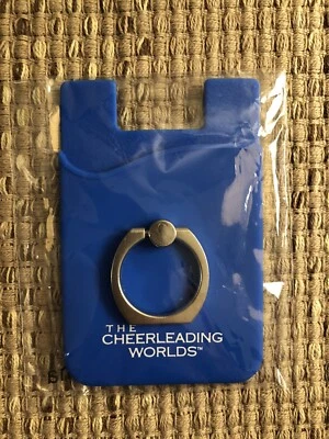 The Cheerleading Worlds Phone Wallet w / Ring Stand Stick-on Adhesive Cheer - Image 1 of 2