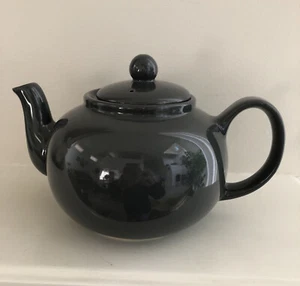 #CHAI-GY Asian Large Stoneware Blue Gray Teapot 6 cups NEW - Picture 1 of 8