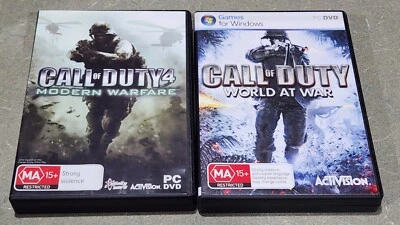 CALL OF DUTY 4 - WORLD AT WAR - MODERN WARFARE - PC DVD GAME - image 1 of 3