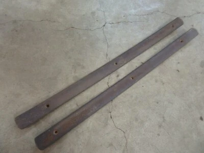 1948 Cadillac Series 62 4 door sedan interior rear window glass seam cover trim  - Image 1 of 2