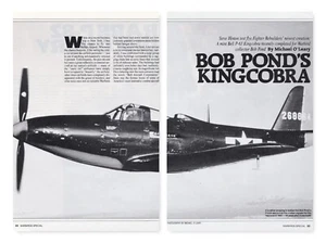 Bell P-63 Kingcobra Aircraft Report 7/13/2023y - Picture 1 of 2