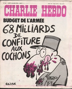 CHARLIE HEBDO N° 313 du 11/11/1976 REISER: 68 MILLIARDS DE CONFITURE AUX COCHONS - Imagen 1 de 1