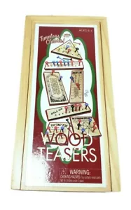 2009 Cardinal Wood Teasers Pre Owned/7 Teasers/wood Box - Picture 1 of 10