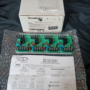 GatorGate SSU-MR-104/T Track Mounted Control Relay, Multi-Voltage, 10A - Picture 1 of 4