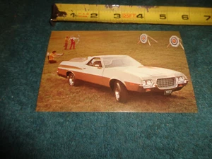 1972 FORD RANCHERO DEALERSHIP POST CARD MAILER / ORIGINAL UNSENT ITEM - Bild 1 von 2
