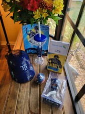 LOT TAMPA BAY DEVIL RAYS BASEBALL Promotional Giveaways Helmet Bobblehead Ball