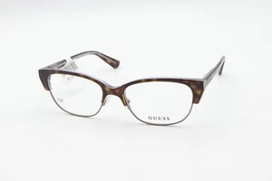 GUESS GU2590 056 Havana 52-17-135 Eyeglass Frames Flex Hinges T48 - Imagen 1 de 13