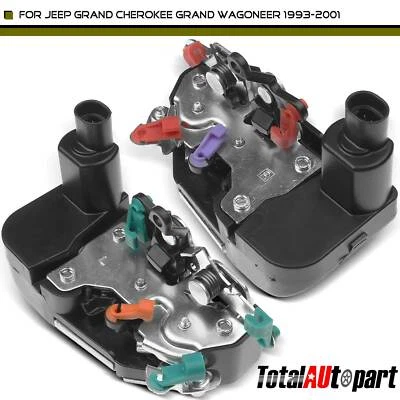 2 件门锁执行器适用于吉普 Grand Wagoneer Grand Cherokee Cherokee 1993 - 2001 — 第 1/4 张图片