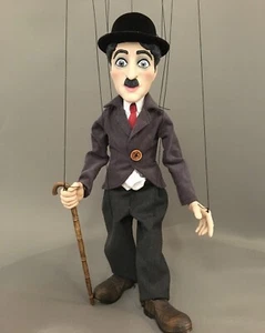 Marionette Charlie Chaplin - handgefertigte Originalpuppe - Bild 1 von 11