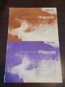 Vintage The Organist Music Sheet Books - Set Of 2 - 1968 & 1970 - Imagen 1 de 10