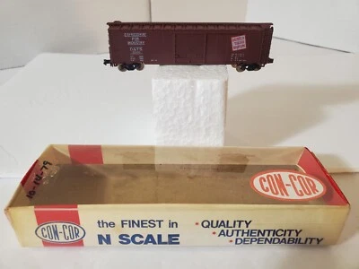 Con-Cor 1451-2 Detroit & Toledo Shore Line 50' Panel Boxcar Japan OB - Image 1 of 4