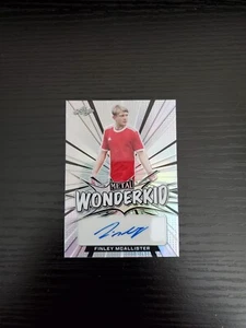 Finley McAllister - 2022 Leaf Metal Soccer Autograph SILVER WONDERKID AUTO 40/40 - Bild 1 von 2