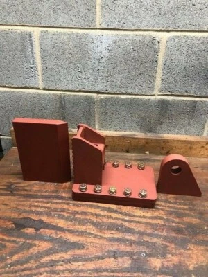 Log Splitter Slide Wedge Push Plate hydraulic cylinder Mount 4" beam USA Made - Image 1 of 4