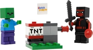 LEGO Minecraft: Ninja with Zombie and TNT Launcher Combo Pack - 6+ - Picture 1 of 4