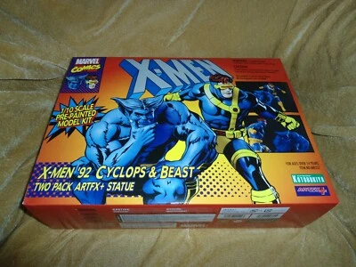 Kotobukiya Marvel Comics X-Men '92: Cyclops & Beast Two Pack Artfx+ Statue - Image 1 of 4