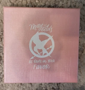 May The Odds Ever Be In Your Favor Hunger Games Mockingjay Clear Glass Ornament - Picture 1 of 3