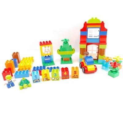 Lego DUPLO DELUXE BOX OF FUN (#10580) 100% Complete Turtle Bunny No Box/Manual - Image 1 of 4