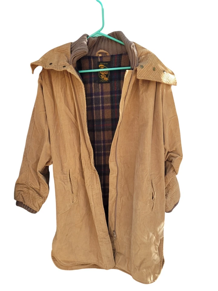 Abrigo Chaqueta Pana Vintage Foxrun Two Gale Gould Hong Kong M Chaqueta Retro Raro Foto 1 de 4