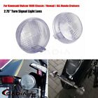 2Pcs Turn Signal Light Lens For Honda VTX 1800 Spirit 750 Kawasaki Vulcan 1600