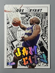 Kobe Bryant 1997-98 Fleer Ultra Jam City Rare Insert #18 SP Black Mamba Lakers - Picture 1 of 3