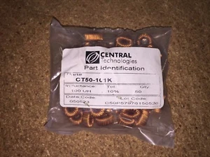 (50 STÜCK) CT50-101K, 1 ELEMENT, 100uH, FERRITKERN, ALLZWECKINDUKTIVITÄT - Bild 1 von 2