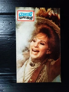 Barbra Streisand VINTAGE THAILAND ONLY 1 COLOR PAGE MEGA RARE!!! - Picture 1 of 2