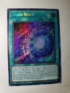 Yu-Gi-Oh! JCC Chaos Space Battles of Legend: Crystal Revenge BLCR-EN073 1a... - Imagen 1 de 2