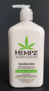 Hempz Sensitive Skin Herbal Body Moisturizer 17 oz No Artificial Fragrance, Dye - Picture 1 of 2