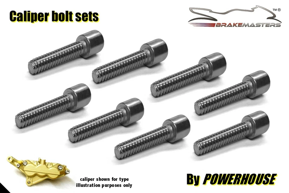 Yamaha YZF750 R Frein Avant Étrier Acier Inoxydable Joint Boulon Kit 1993 - Bild 1 von 1