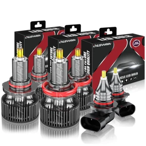 For Lexus RX350 2007-2009 6pc Combo LED Headlights Fog Light Bulbs Kit - Picture 1 of 13