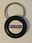 Vintage Firestone All Tire Company Key Ring Fob Detroit MI Dealer Car Truck Old
