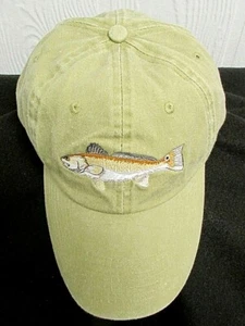 Gorra deportiva REDFISH bordada pescado bronceado gorra de pesca ajustable NUEVA AG25 - Imagen 1 de 5
