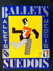 F Leger Ballet Suedois 1923 Original Poster - Picture 1 of 4