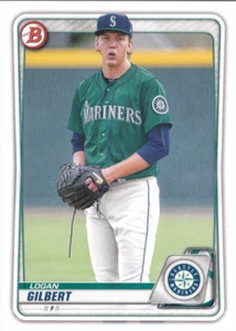 2020 Bowman Draft Picks 25 Card Paper Lot Of - #37 Logan Gilbert - Mariners - Bild 1 von 1