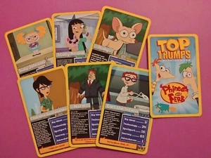 2012 Top Trumps / Winning Moves Specials PHINEAS & FERB Sie wählen Karten kostenloser Versand - Bild 1 von 32
