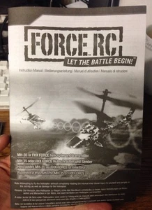 force rc bedienungsanleitung mh-35 fhx force - Bild 1 von 1