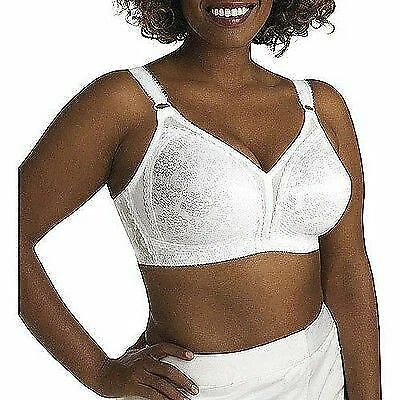 Playtex 18 Hour Classic Soft Cup Wire 2027 White Bra Sz 38b