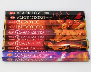 Hem Love Set 5 x 20 = 100 Sticks Bulk Mixed Assorted Sampler, Free Shipping - Picture 1 of 12