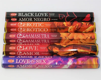 Hem Love Set 5 x 20 = 100 Sticks Bulk Mixed Assorted Sampler, Free Shipping - Image 1 of 4