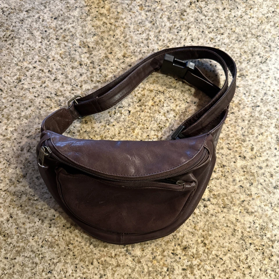 Bolsa tiracolo Ellington Sling bolsa babá cintura couro alça ajustável - Imagem 1 de 4