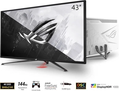 Monitor para juegos ASUS 43" 4K 144Hz 1ms - ROG Strix, HDR1000, FreeSync Premium Pro Foto 1 de 4