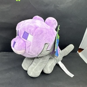 Minecraft Jinx Happy Explorers Dyed Purple Cat 7" Plush Mojang New w/Tags - Picture 1 of 4