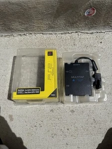 Playstation 2 Multi Tap SCPH-70000 SONY Official Black Japan + Packaging - Picture 1 of 9