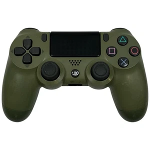 Sony PlayStation 4 PS4 DualShock 4 Wireless Controller Army Green CUH-ZCT2U - Picture 1 of 10