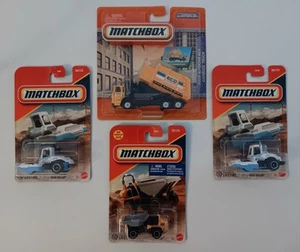 4 Matchbox 2009-24 Autocar ACX Yellow Garbage Truck Real Working Rigs Management - Bild 1 von 8