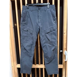 Eddie Bauer First Ascent Cargo Pants Gray Cotton Nylon Tag 34x30 Measured 34X29 - Picture 1 of 6